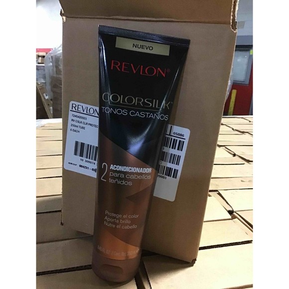COPY - Lot 6 x Revlon Colorsilk Conditioner Brown Tones Brunette 8.45 Fl Oz NEW… - Picture 1 of 1